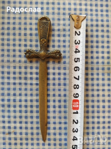 старо ножче за писма , снимка 2 - Антикварни и старинни предмети - 53870639