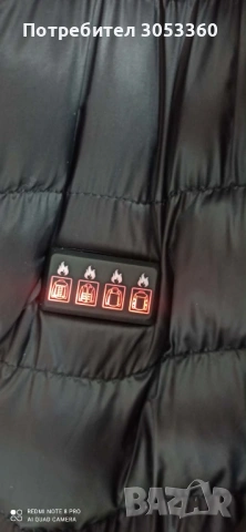 Мъжко Отопляемо яке с USB зареждане 6XL ,черно, снимка 6 - Якета - 53322768