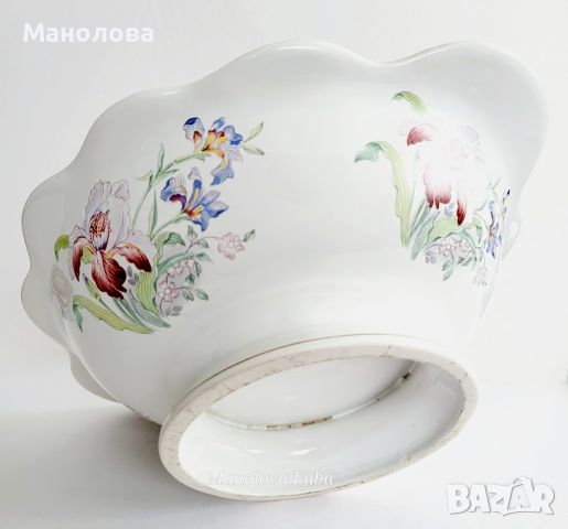 Винтидж порцеланов комплект, стомна и купа/умивалник/ D&S CERAMICS in Stoke-on-Trent Staffs, England, снимка 6 - Други ценни предмети - 45775339