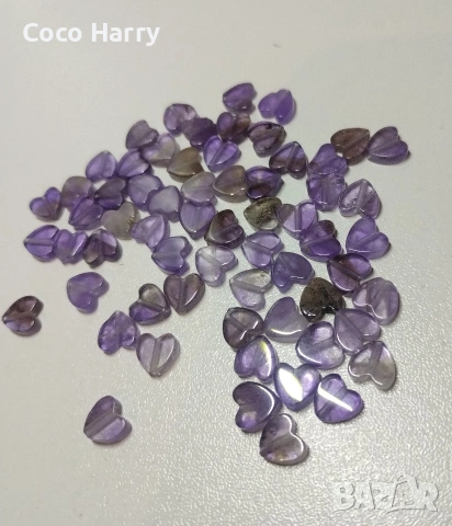 Мартенички с естествен камък,ръчно изработени, снимка 9 - Шноли, диадеми, ленти - 53473192