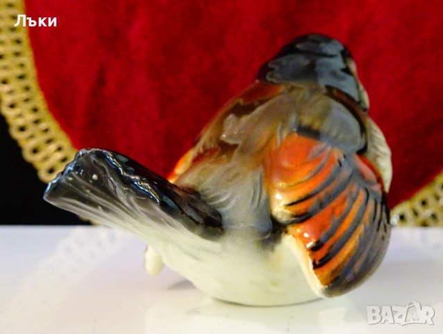 Порцеланова фигура Зидарка,Goebel. , снимка 6 - Статуетки - 52056539