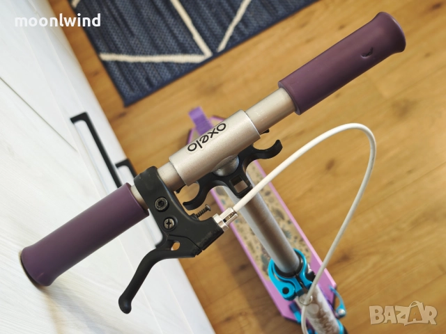 Тротинетка скутер MID5 OXELO лилава детска, снимка 4 - Други спортове - 51698610