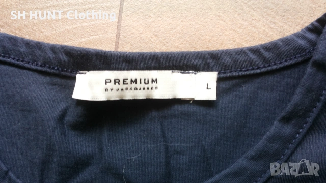 JACK & JONES FINN TEE LS GRANDDAD Размер M блуза с дълъг ръкав 6-52, снимка 5 - Блузи - 53209859