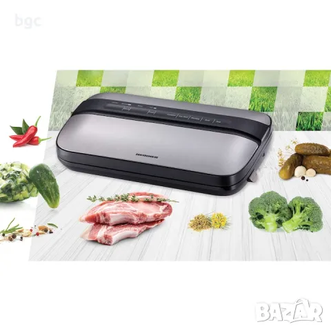 Уред за вакуумиране и запечатване Heinner Infinity Pack , Мокро/сухо вакуумиране, EDC120SS, снимка 2 - Други - 49928045