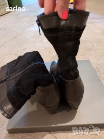 Боти естествена кожа, снимка 4 - Дамски боти - 50568103