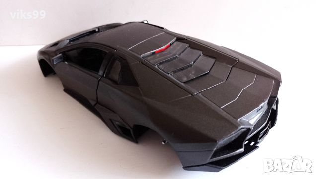 Bburago Lamborghini Reventon Dark Matt Gray 1:18, снимка 4 - Колекции - 45943946