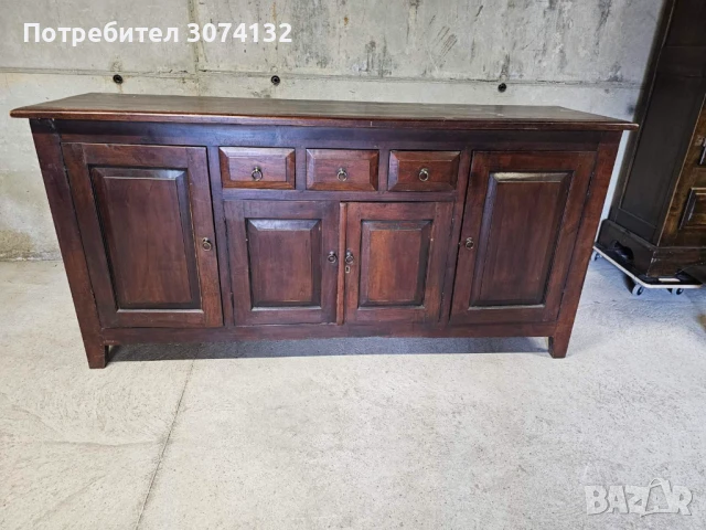 Контрабюфет в стил Рустик (изработен изцяло от масив), снимка 3 - Бюфети - 50607886