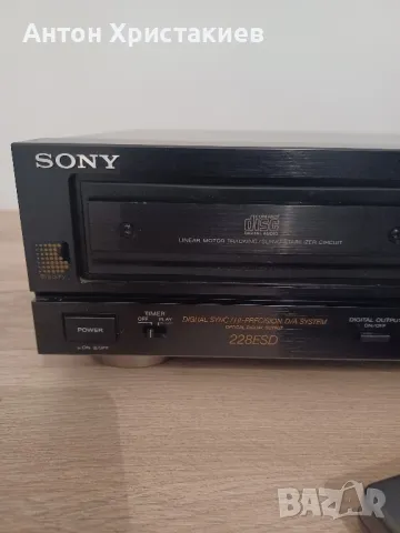 Продавам Cd SONY CDP-228 ES D, снимка 2 - Ресийвъри, усилватели, смесителни пултове - 49667551