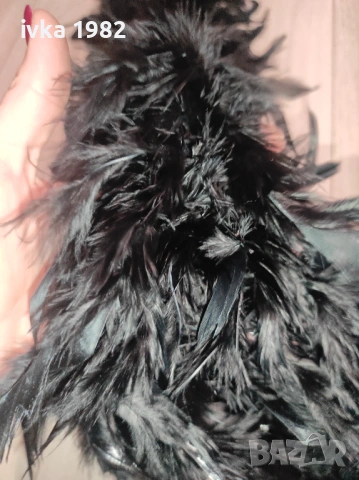 Шал с пера, снимка 3 - Шалове - 53036443