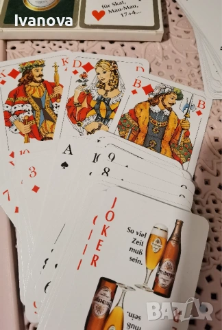 Карти за белот, покер и др 52бр, снимка 2 - Карти за игра - 53742191