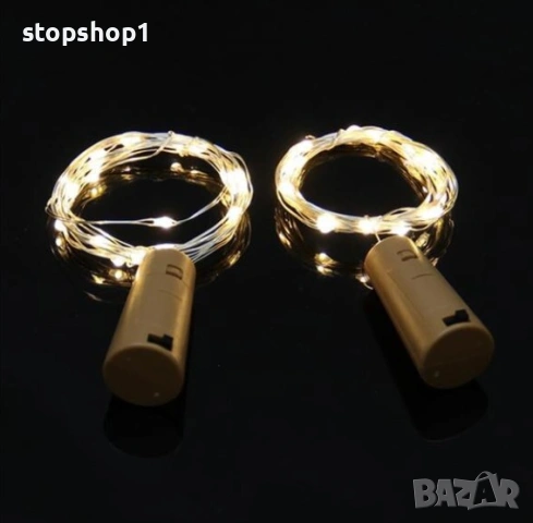 Капачка за бутилка с LED светлини, снимка 2 - Лед осветление - 53876475