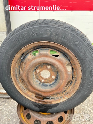 Зимни гуми 14 цола, снимка 4 - Гуми и джанти - 52669356
