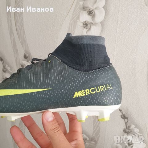 бутонки Nike Mercurial Victory VI CR7 DF FG номер 44,5-45, снимка 3 - Футбол - 46103868