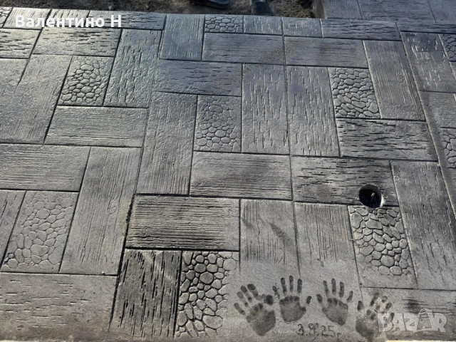 Щампован бетон , Шлайфан , Качество !, снимка 11 - Други ремонти - 41268124