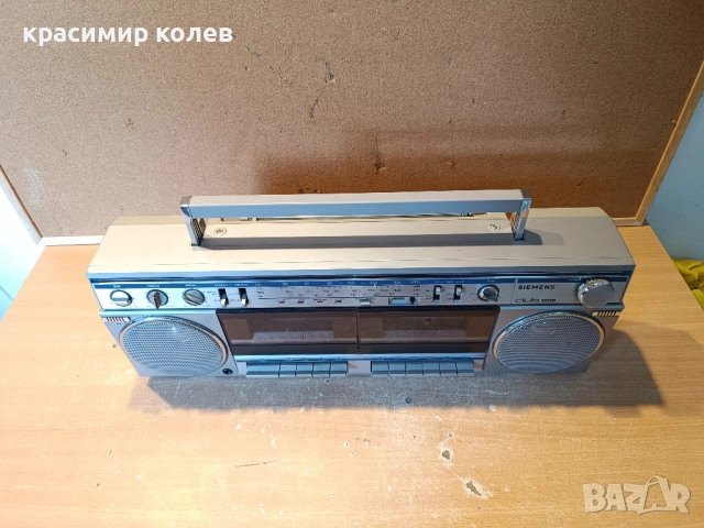 радиокасетофон "SIEMENS club 818", снимка 6 - Радиокасетофони, транзистори - 51994345