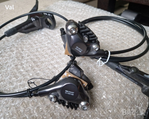 Хидравлични дискови спирачки Shimano Deore XT BR-M8110 , снимка 4 - Части за велосипеди - 54221303