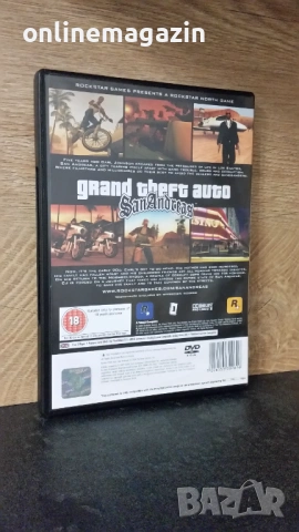 Игра за PlayStation 2 GTA San Andreas, снимка 2 - Игри за PlayStation - 54093575