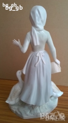 Японска музикална фигура SANKYO и порцеланова, снимка 5 - Статуетки - 24487446