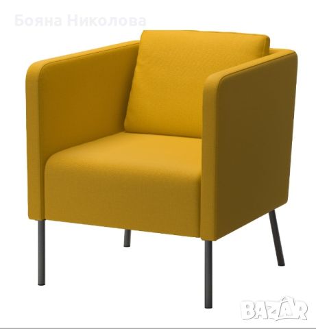 Кресло Икеа, 2 броя налични, снимка 4 - Дивани и мека мебел - 45775953