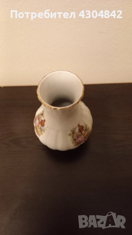 Порцеланова ваза Ромео и Жулиета , снимка 3 - Вази - 52192588