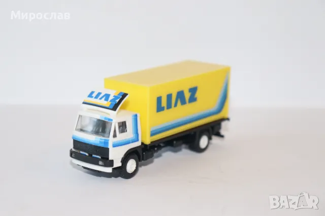 IGRA H0 1/87 LIAZ SKODA КАМИОН МОДЕЛ КОЛИЧКА ИГРАЧКА, снимка 1 - Колекции - 49245875