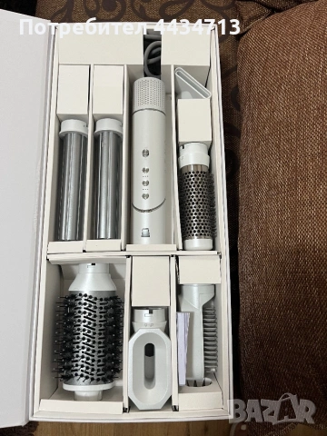 Стайлър за коса Hairdryer Curler AENO AHS0001 с гаранция, снимка 3 - Маши за коса - 54090140