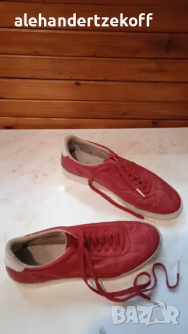 Спортни кожени обувки кецове scotch & soda, снимка 2 - Кецове - 50421057