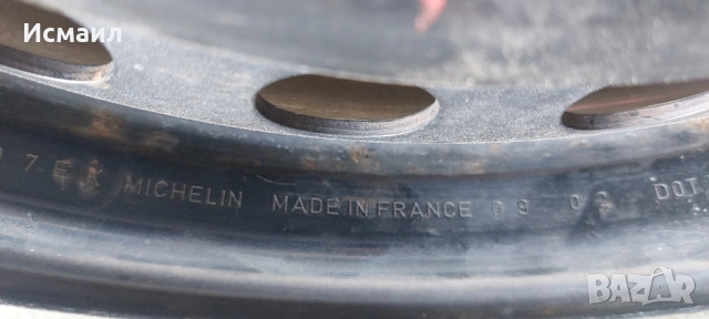 Желязна джанти за Рено Клийо 2 14ц, снимка 6 - Гуми и джанти - 51795418