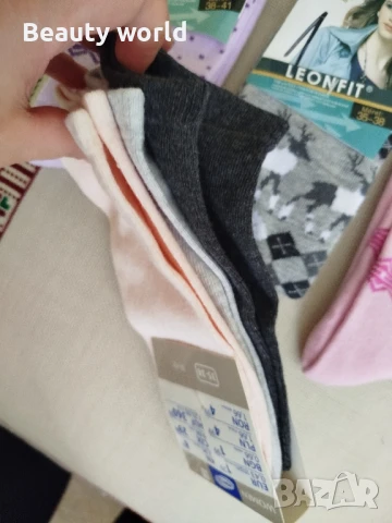 Чорапи 35- 38 размер 6 броя , снимка 7 - Дамски чорапи - 50472961