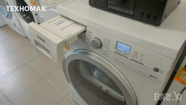 Сушилня SIEMENS клас А++ с термопомпа 7кг. , снимка 4 - Сушилни - 51884712