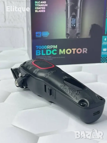 ✂️ Професионална машинка за подстригване VGR V-016 – Метален корпус, BLDC мотор, снимка 5 - Машинки за подстригване - 53577660