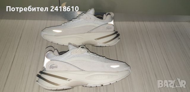 Lacoste Sneakers Mens Size 40.5 /- 26см UK 7 US 8 ОРИГИНАЛ! Мъжки сникърси!, снимка 8 - Кецове - 45636515