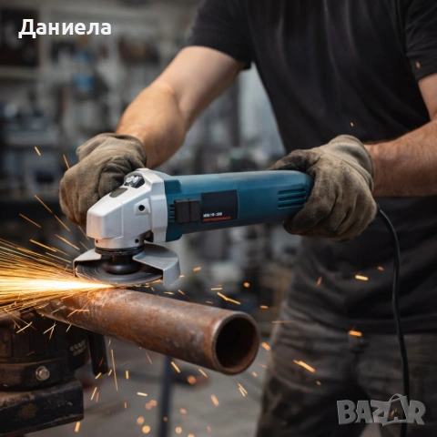 Ъглошлайф на ток Kraftroyal - 125mm бързо и прецизно рязане, снимка 4 - Ъглошлайфи - 53783819