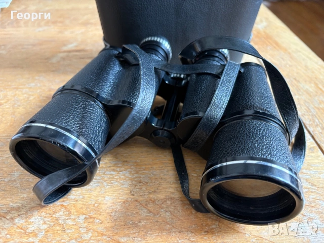 Бинокъл Hanimex 10x50, снимка 2 - Екипировка - 54243547