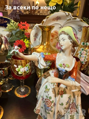 Sitzendorf Germany  Circa 1921-1927 “ Тиролката” - удивителна красота и великолепие Код P1868