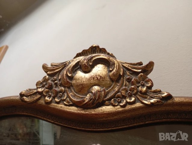 Огледало за стена в бароков стил, снимка 3 - Други ценни предмети - 50832055