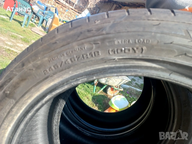  Dunlop 245 45 18 , снимка 3 - Гуми и джанти - 53864015