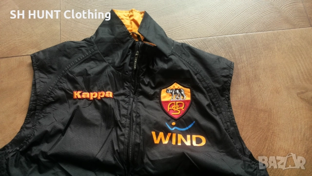 KAPPA AS ROMA Football Club Vest Размер M колекционерски футболен елек 37-64, снимка 3 - Други - 52217203