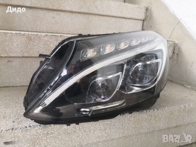 Фар Mercedes W205 C-classa FULL LED ляв/Фар Мерцедес W205 Оригинален , снимка 2 - Части - 45343879