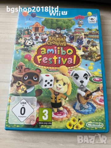 ANIMAL CROSSING Amiibo Festival  за Nintendo Wii U, снимка 1 - Игри за Nintendo - 46759863