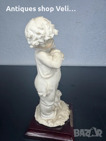 Порцеланова фигура CAPO DI MONTE №7056 , снимка 3 - Антикварни и старинни предмети - 50699154