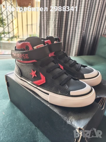Детски обувки Converse за момче, 28 размер, чисто нови от САЩ!, снимка 4 - Детски обувки - 50663470