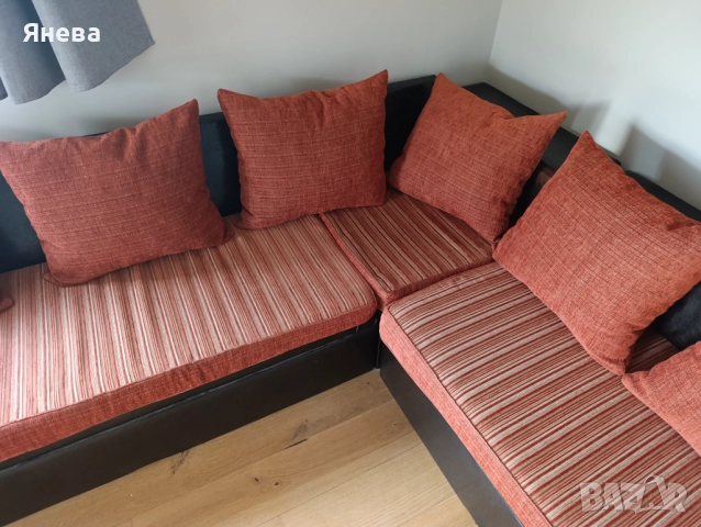 Ъглов диван с ракла и функция сън , снимка 13 - Дивани и мека мебел - 52392035