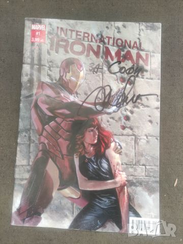 Продавам комикс "International Iron Man - брой 1 " Алек Малеев, снимка 1 - Списания и комикси - 46791635