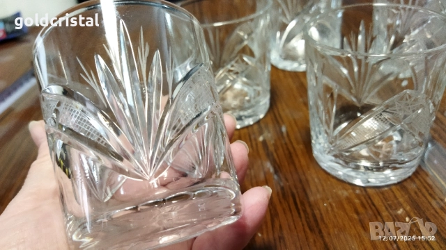 Кристални чаши , снимка 8 - Антикварни и старинни предмети - 36006544