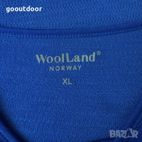 Woolland Norway Rena мъжка мерино блуза (XL), снимка 3 - Спортни дрехи, екипи - 53868244