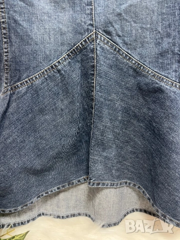 Дънкова пола, снимка 4 - Поли - 53503423