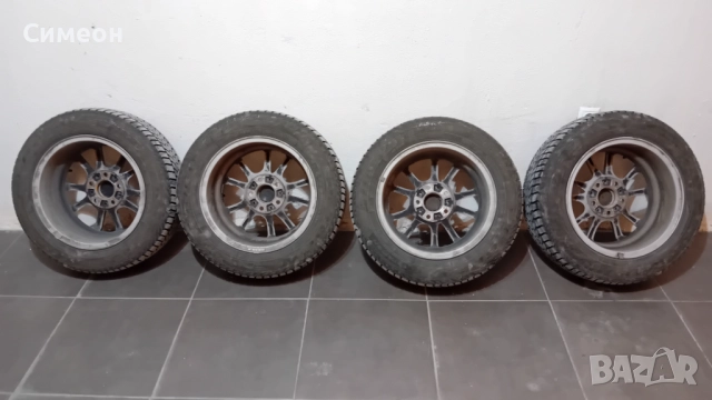 Оригинални джанти BMW 16" 7JX16 H2 със зимни гуми Debica Frigo HP2 8mm грайфер made in France., снимка 9 - Гуми и джанти - 51725188