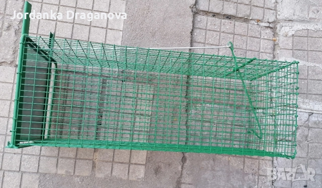 Капан за хуманно хващане на котки и други животни 