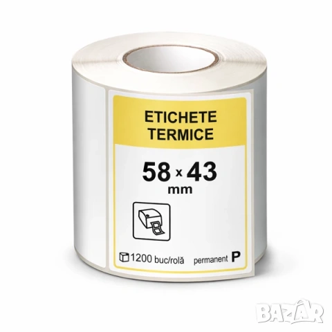 Етикети за товарителници / Самозалепващи етикети на ролка за термопринтер, снимка 4 - Принтери, копири, скенери - 53757800
